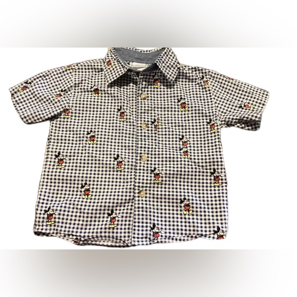 Disney Other - Mickey mouse button down 24 mos.